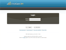 Tablet Screenshot of live.childcarecrm.com